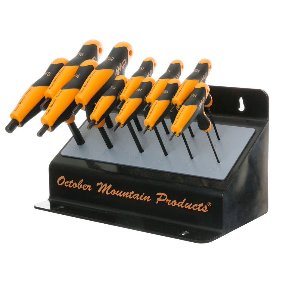 October Mountain Pro Shop Hex Wrench Bench Set
