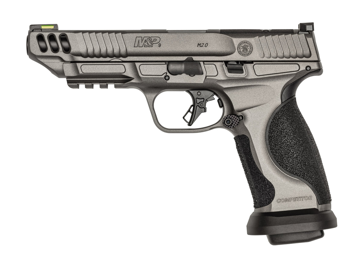 S&W M&P9 Performance Center 13199 Competitor 9mm Pistol, OR, 5", 17-Round