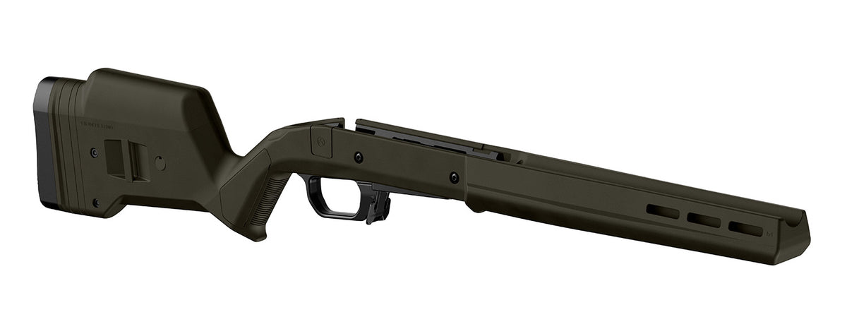 Magpul Hunter 110 Right-Hand Stock OD Green Synthetic with Aluminum Bedding & Adjustable Comb for Savage 110 Short Action