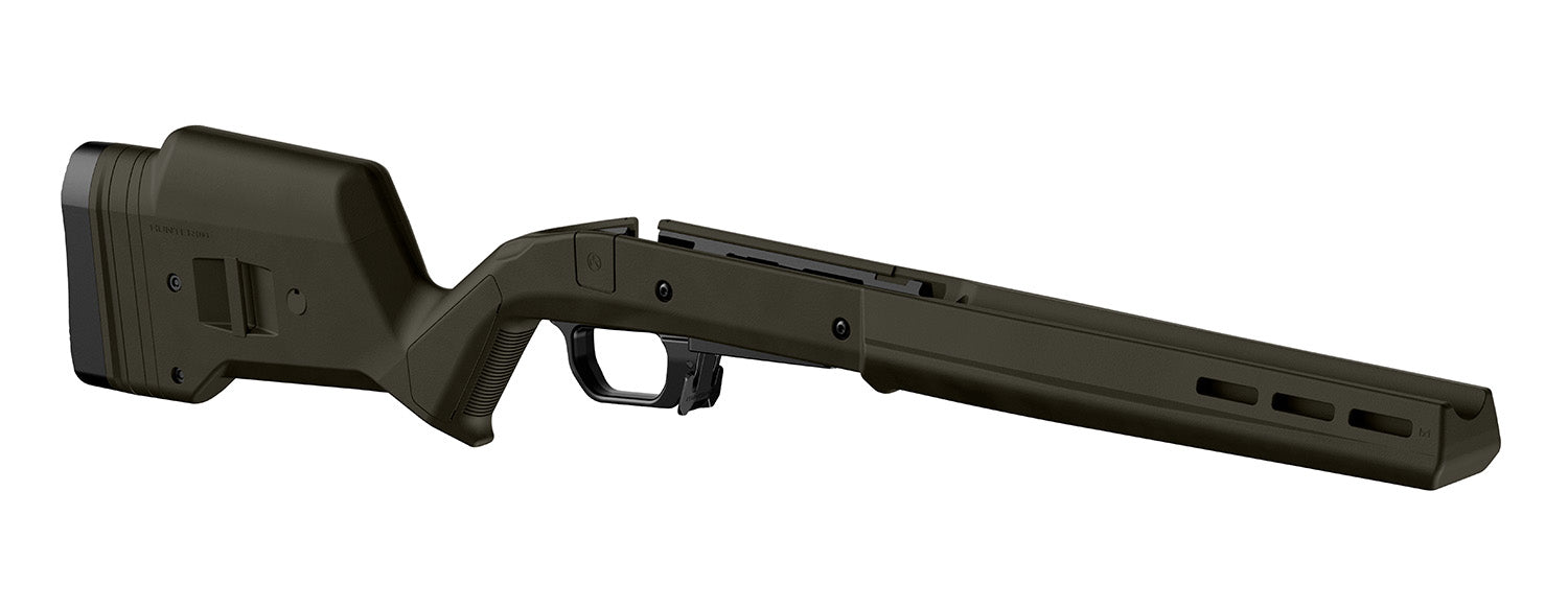 Magpul Hunter 110 Right-Hand Stock OD Green Synthetic with Aluminum Bedding & Adjustable Comb for Savage 110 Short Action