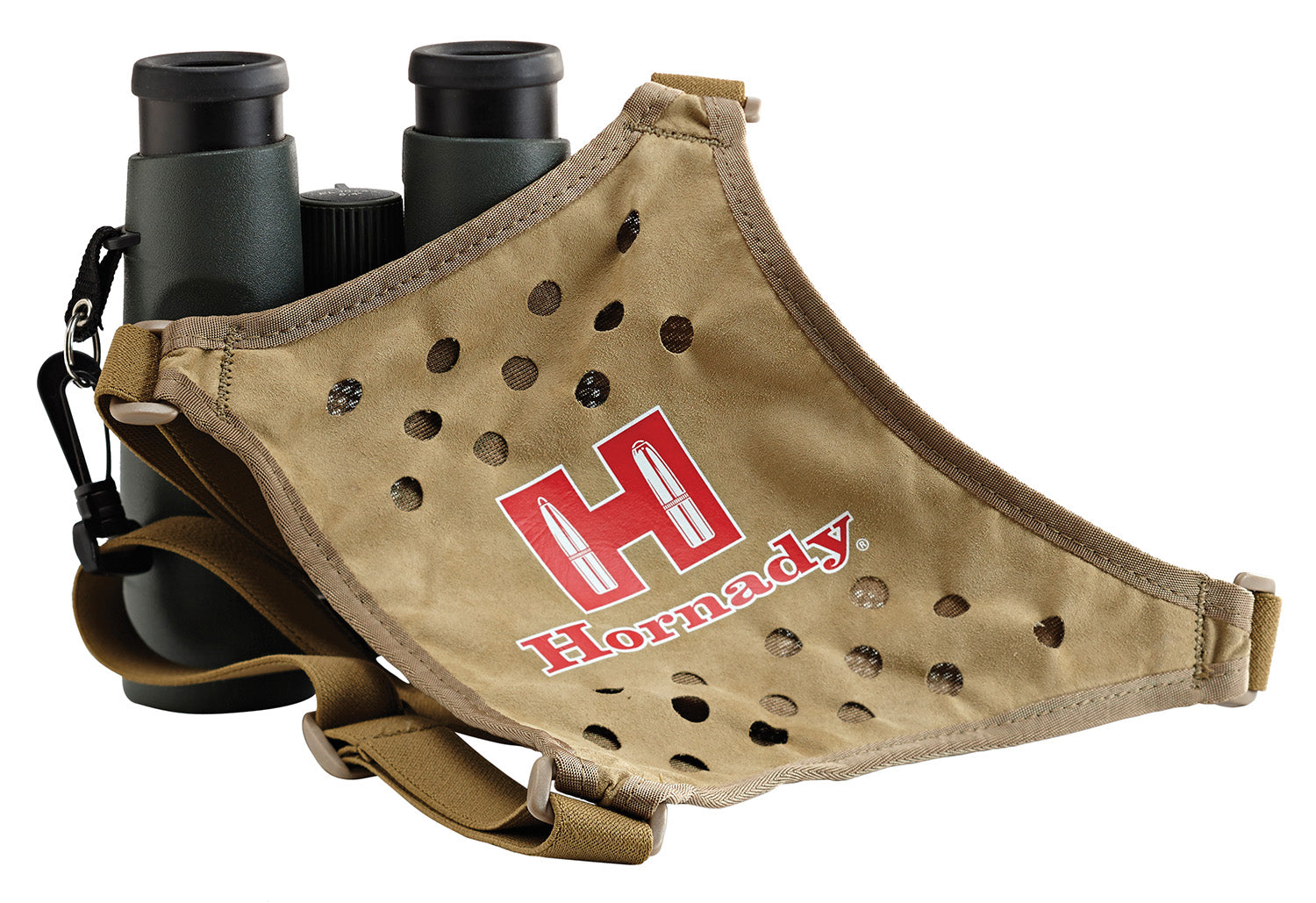 Hornady 99121 Binocular Chest Harness Tan Elastic Strap System