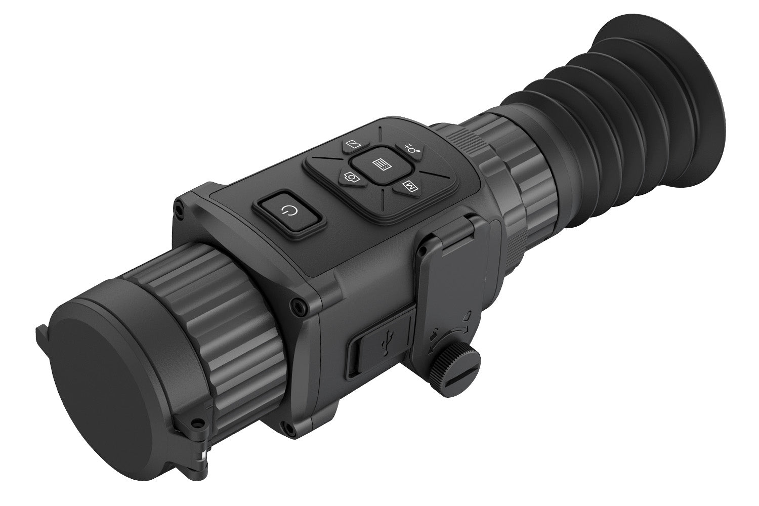 AGM Global Vision Rattler TS25-384 Thermal Scope 1.5x-12x 25mm Red Crosshair Reticle