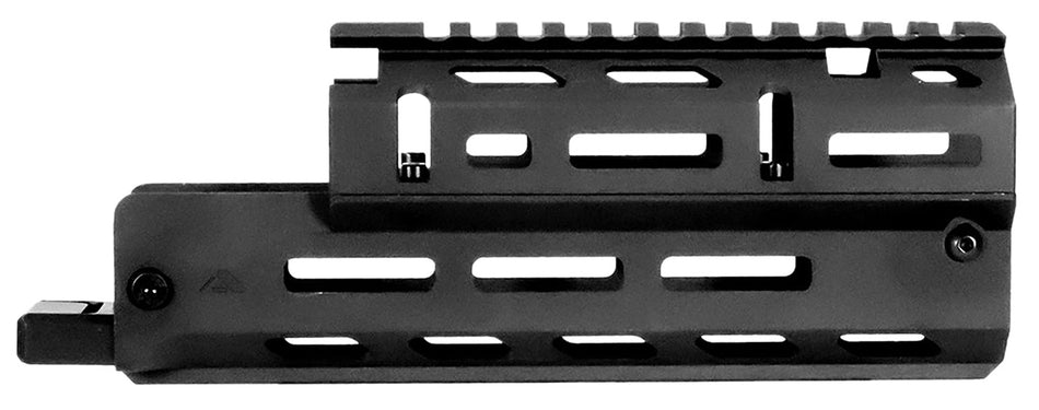 Aim Sports MMAK02 AK-47 Short M-LOK Drop-In 2-Piece Handguard with Picatinny Top Rail, Black Anodized
