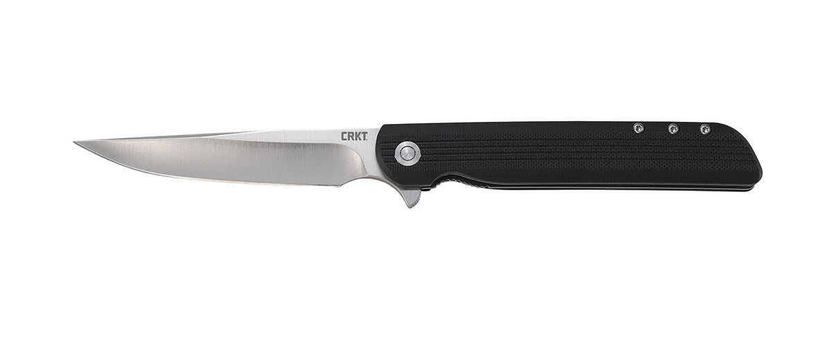 CRKT LCK+ Large 3810 3.62" Assisted Opening Folding Drop Point Knife Satin SS Blade