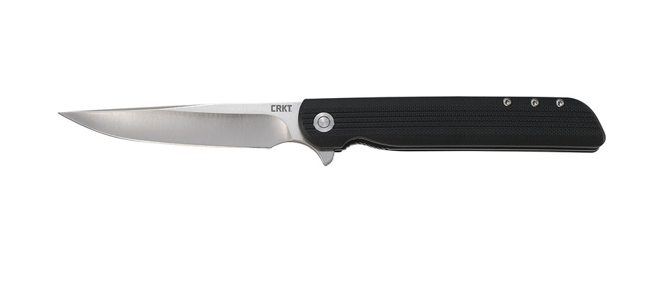 CRKT LCK+ Large 3810 3.62" Assisted Opening Folding Drop Point Knife Satin SS Blade