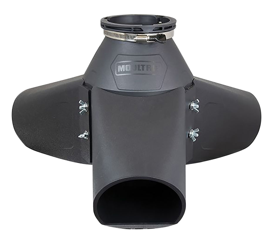 Moultrie MFG13338 Gravity Feeder Kit with Reinforced Quicklock Adapter for Corn or Protein Pellets, Black