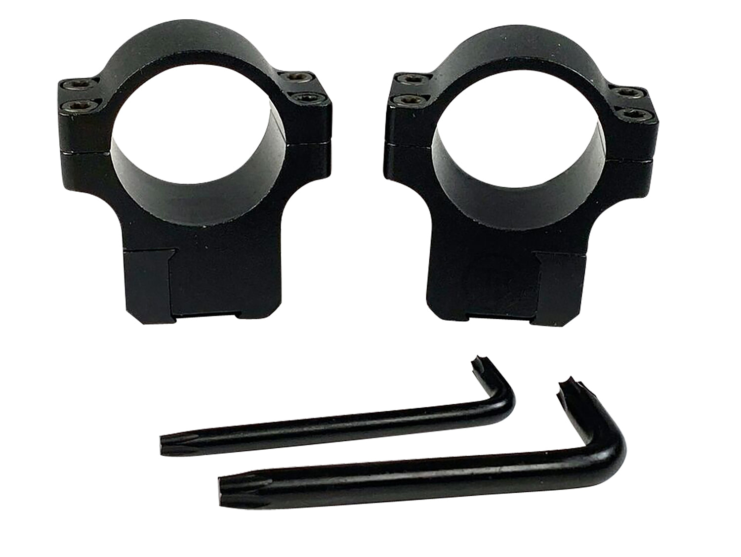 CZ-USA 40086 1-Inch Medium Scope Rings for CZ 457/455 Matte Black