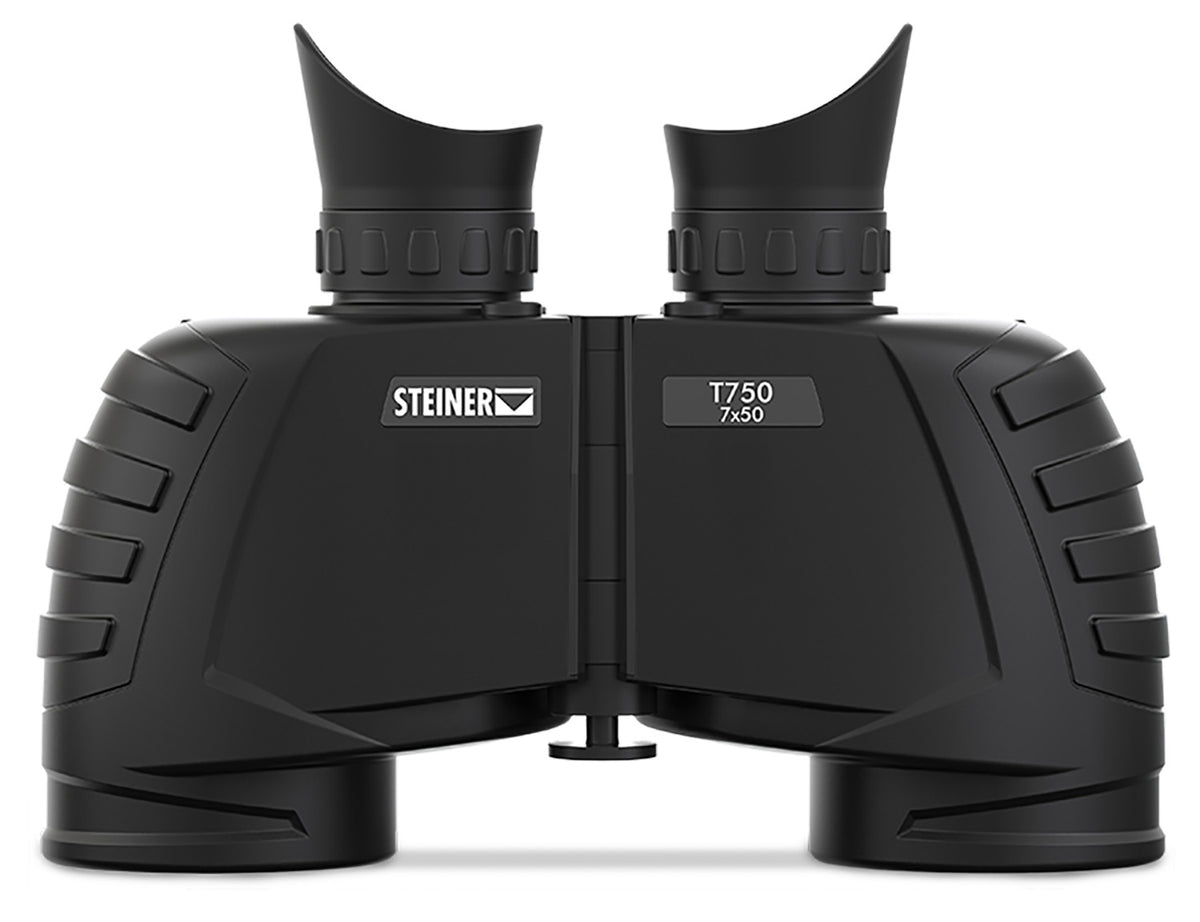 Steiner T750 Tactical 2052 7x50mm Binocular, Porro Prism, Sports-Auto Focus, Black Makrolon with Rubber Armor