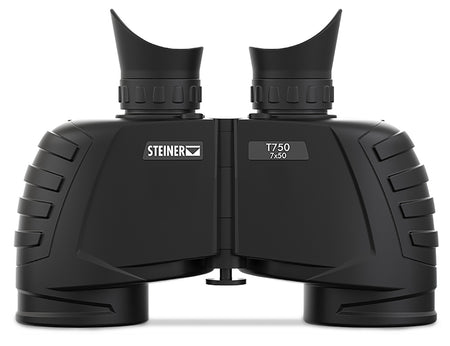 Steiner T750 Tactical 2052 7x50mm Binocular, Porro Prism, Sports-Auto Focus, Black Makrolon with Rubber Armor