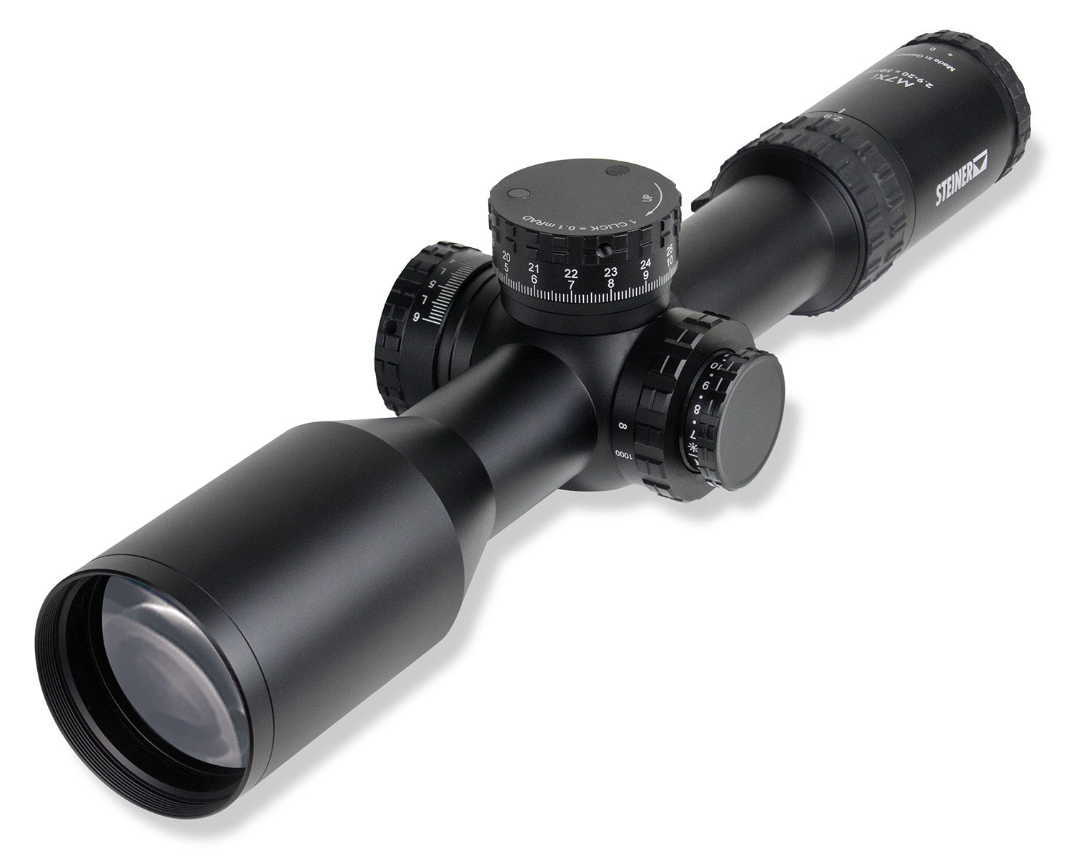 Steiner M7Xi M-Series 8717-T3 Black 2.9-20x50mm 34mm Tube Tremor 3 Reticle