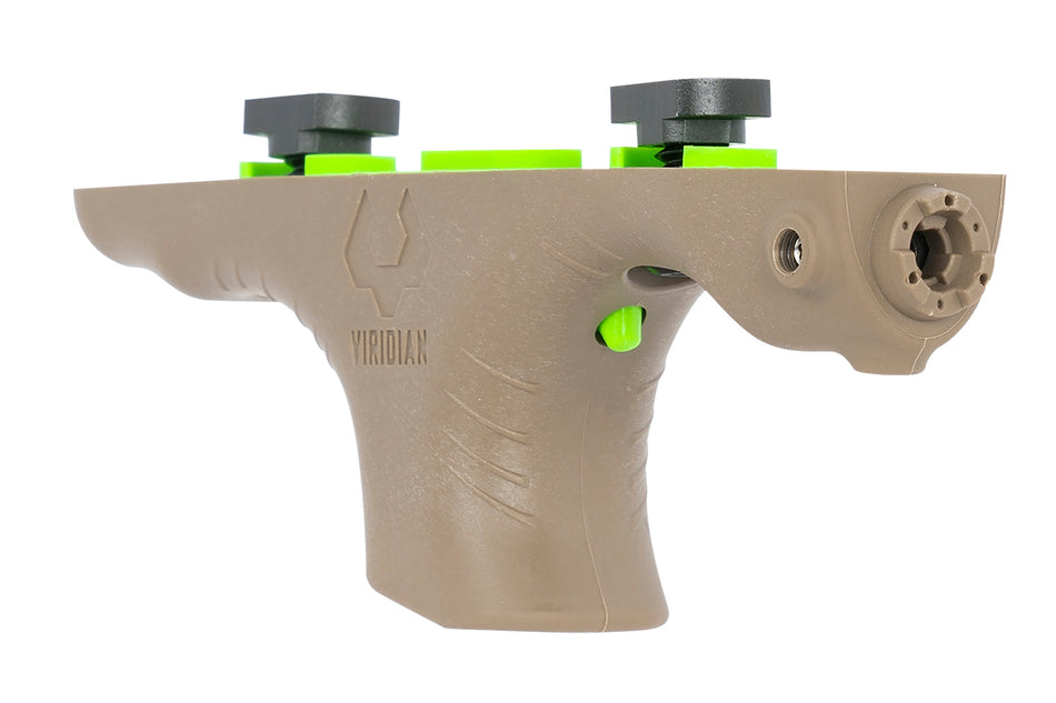 Viridian HS1 9120037 FDE Integrated Green Laser Hand Stop M-Lok AR Firearm Accessory