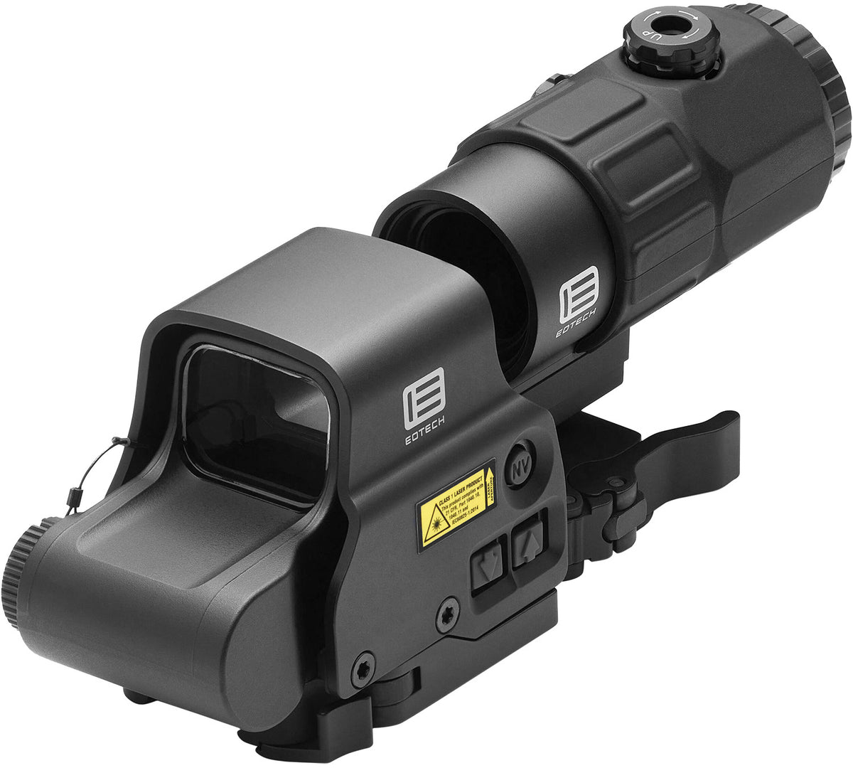Eotech HHSV HHS V EXPS3-4 G45 Magnifier 1x 5x 4x1 MOA Dots 68 MOA Ring Matte Black