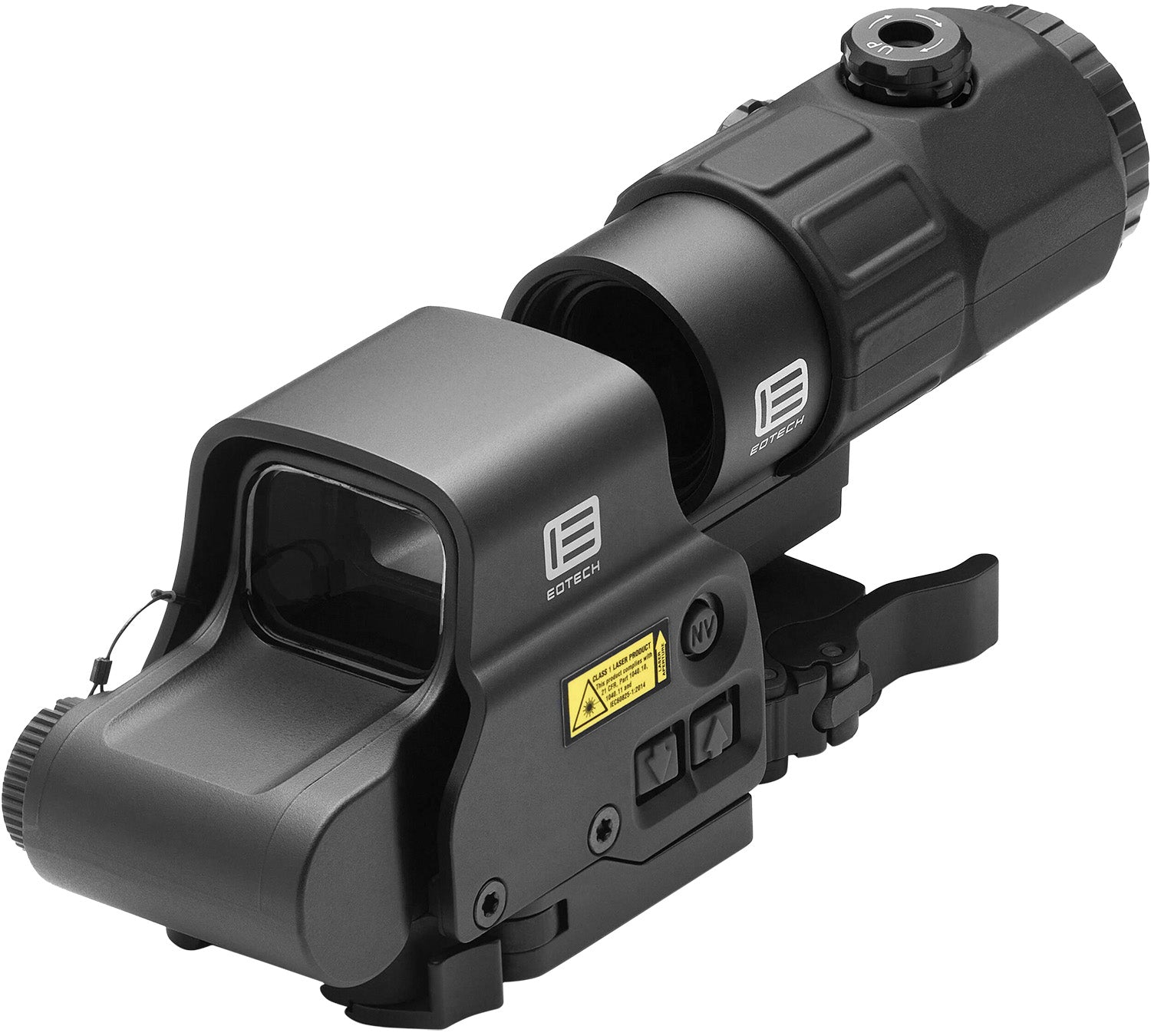 Eotech HHSV HHS V EXPS3-4 G45 Magnifier 1x 5x 4x1 MOA Dots 68 MOA Ring Matte Black