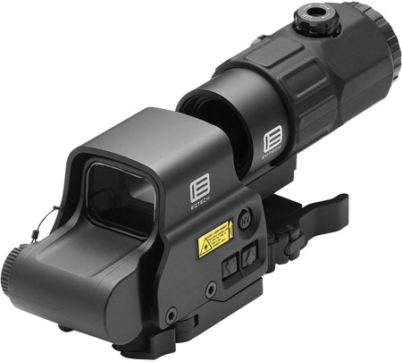 Eotech HHSV HHS V EXPS3-4 G45 Magnifier 1x 5x 4x1 MOA Dots 68 MOA Ring Matte Black