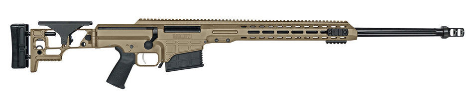 Barrett 18488 MRAD .300 Win Mag 24" 10+1 FDE Folding Stock Rifle, Black Polymer Grip, Right Hand