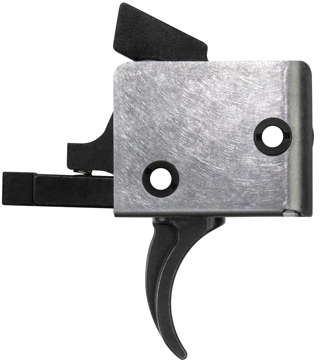 CMC Triggers AR-15/10 91505 Large Pin Drop-In Single-Stage Curved Trigger Black 3-3.5 lb