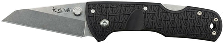 Cold Steel CS20KPL Kiridashi 2.5" Folding Utility Knife Plain 4034 SS Blade Griv-Ex Handle Pocket Clip
