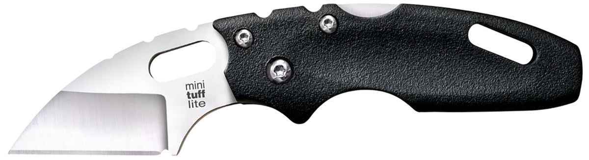 Cold Steel CS20MT Tuff Lite Mini 2" Folder Plain 4034 Stainless Blade Griv-Ex Handle with Pocket Clip
