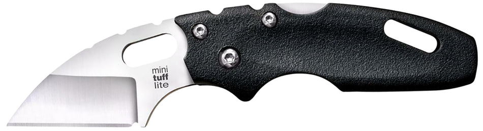 Cold Steel CS20MT Tuff Lite Mini 2" Folder Plain 4034 Stainless Blade Griv-Ex Handle with Pocket Clip