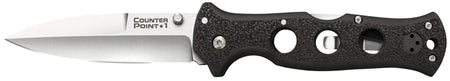 Cold Steel CS10AB Counter Point I 4" Folder Satin AUS-10A SS Spear Point Blade Griv-Ex Handle Pocket Clip