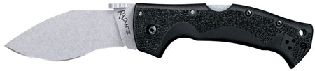 Cold Steel CS62JM Rajah III 3.5" Folder Stone Washed AUS-10A SS Drop Point Blade Griv-Ex Handle Pocket Clip