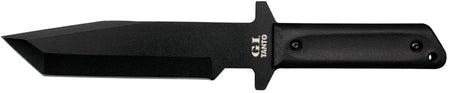 Cold Steel G.I. Tanto 7" Fixed Blade Tactical Knife Plain 1055 Carbon Steel Rust Resistant Finish Poly Handle Sheath