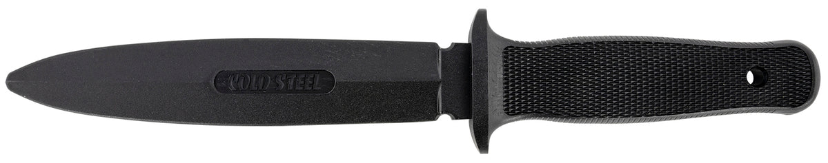 Cold Steel Peace Keeper I Training Knife 7" Fixed Plain Black Santoprene Blade Rubber Trainer