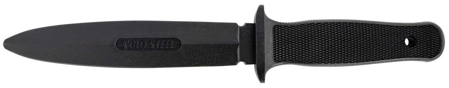 Cold Steel Peace Keeper I Training Knife 7" Fixed Plain Black Santoprene Blade Rubber Trainer