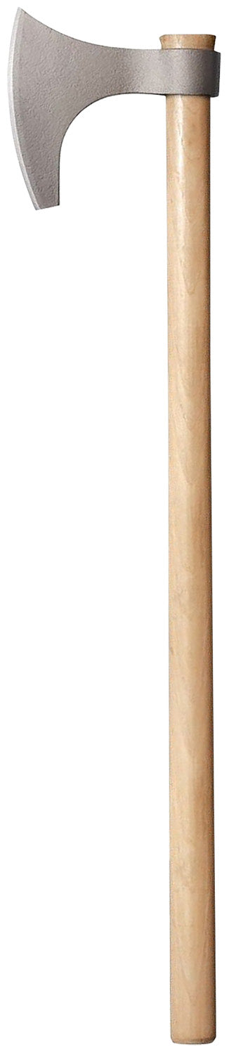 Cold Steel Viking Hand Axe CS90WVBA 1055 Carbon Steel Blade 30" Hickory Handle
