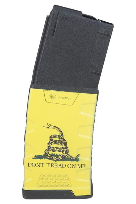 Mission First Tactical EXDPM556GF AR-15/M4 30rd .223 Rem/5.56 Extreme Duty Gadsden Flag Magazine
