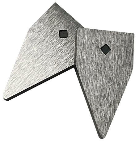 AccuSharp Replacement Tungsten Carbide Sharpening Blades Reversible Gray 2 Blades