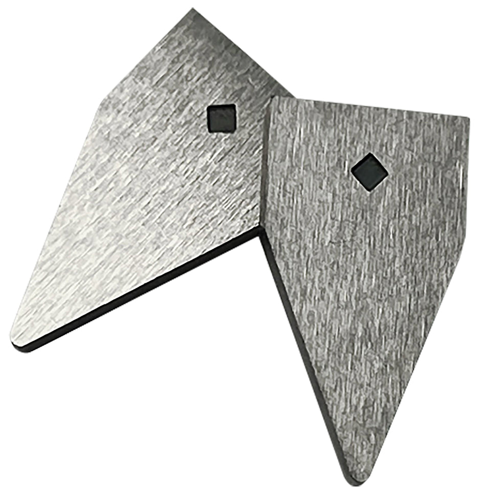 AccuSharp Replacement Tungsten Carbide Sharpening Blades Reversible Gray 2 Blades