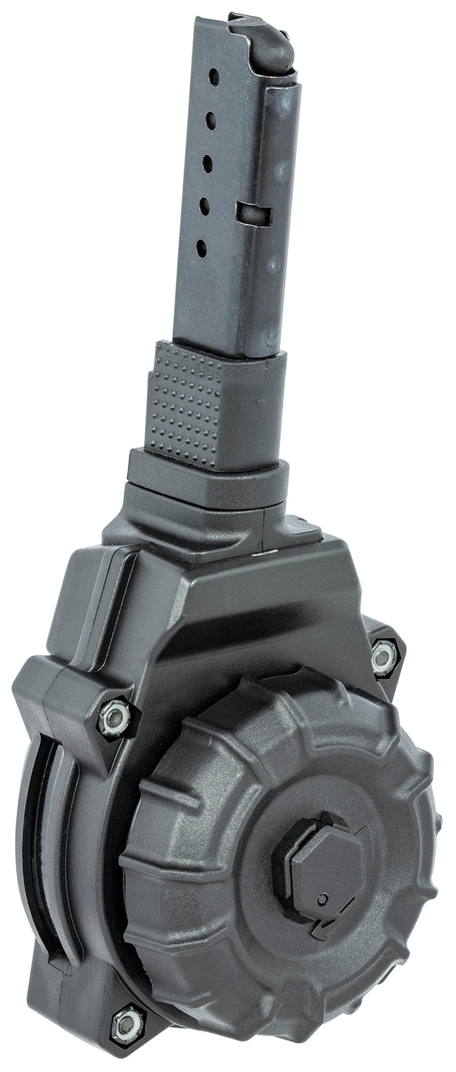 ProMag DRMA39 Standard 32-Round Drum .380 ACP Compatible with Ruger LCP Black Polycarbonate