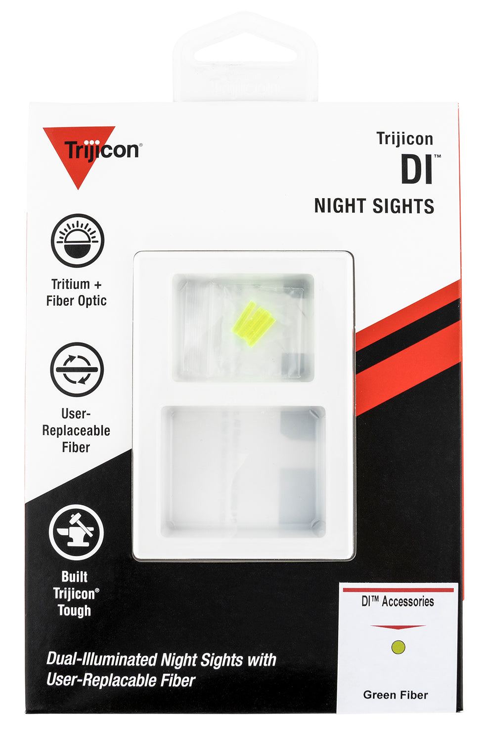 Trijicon DI Fiber Optic Set AC50010 Handgun Sight Replacement Fiber