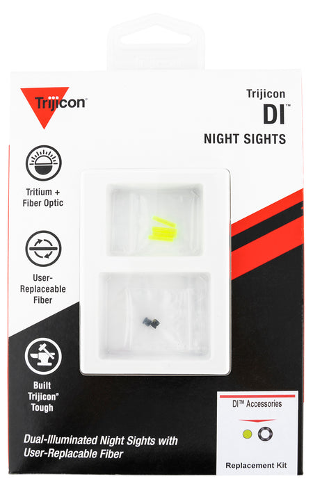 Trijicon DI Night Sight Replacement Kit AC50011 Green Fiber Black Retainer with T10 Torque Key