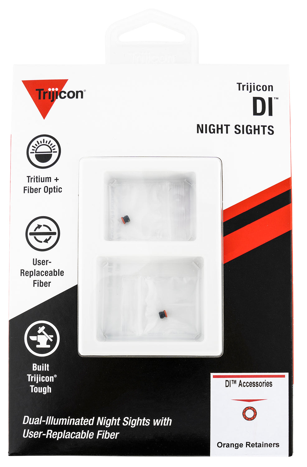 Trijicon DI Night Sight Retainer Pack AC50013 Orange 2 Retainers and Torque Key