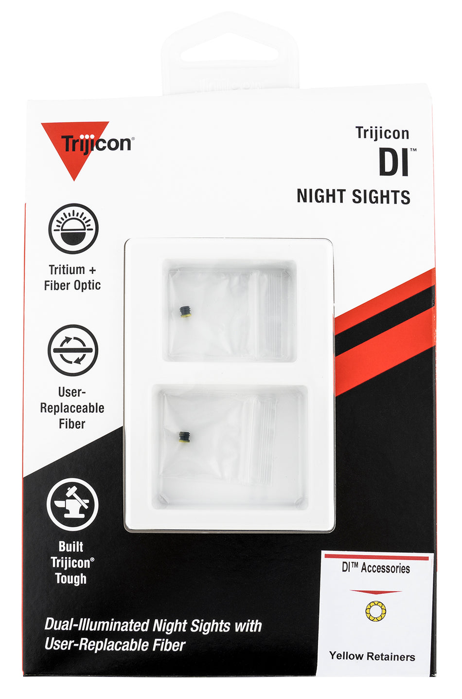 Trijicon DI Night Sight Retainer Pack AC50014 Yellow 2 Retainers and Torque Key