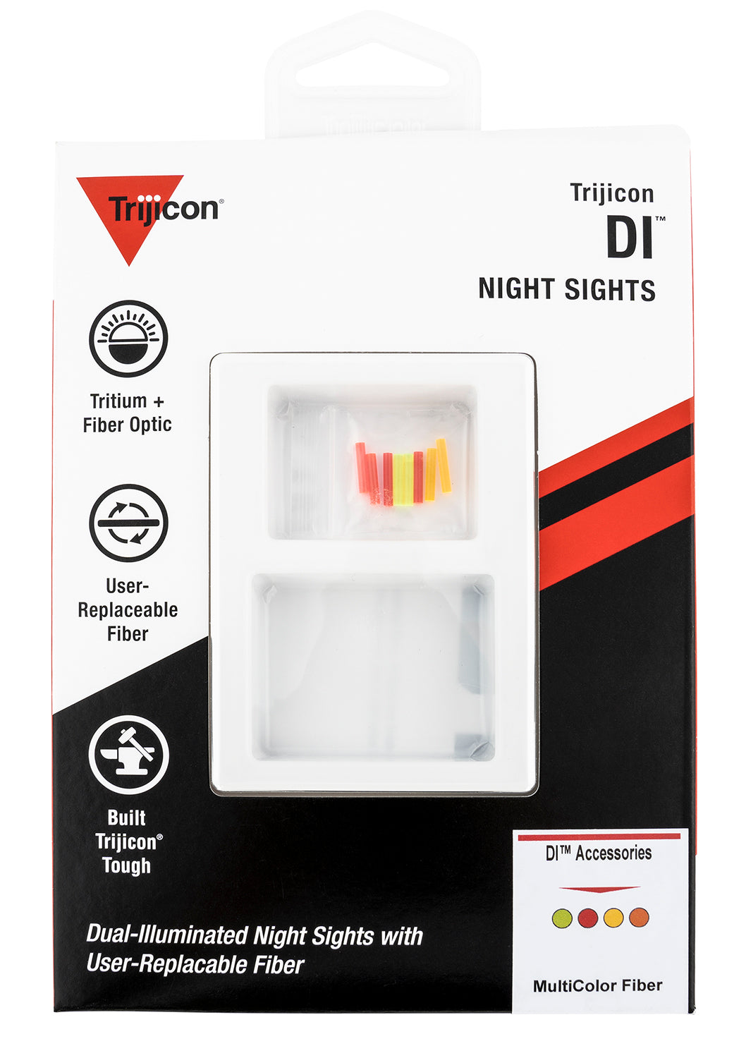Trijicon AC50016 DI Night Sight Set Fiber and Tritium