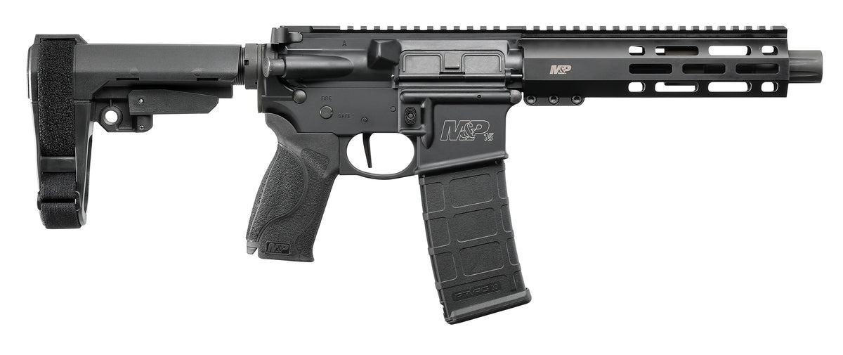 M&P15 Pistol M-LOK 5.56 NATO, 7.5" Barrel, 30-Round Capacity, Model 13320