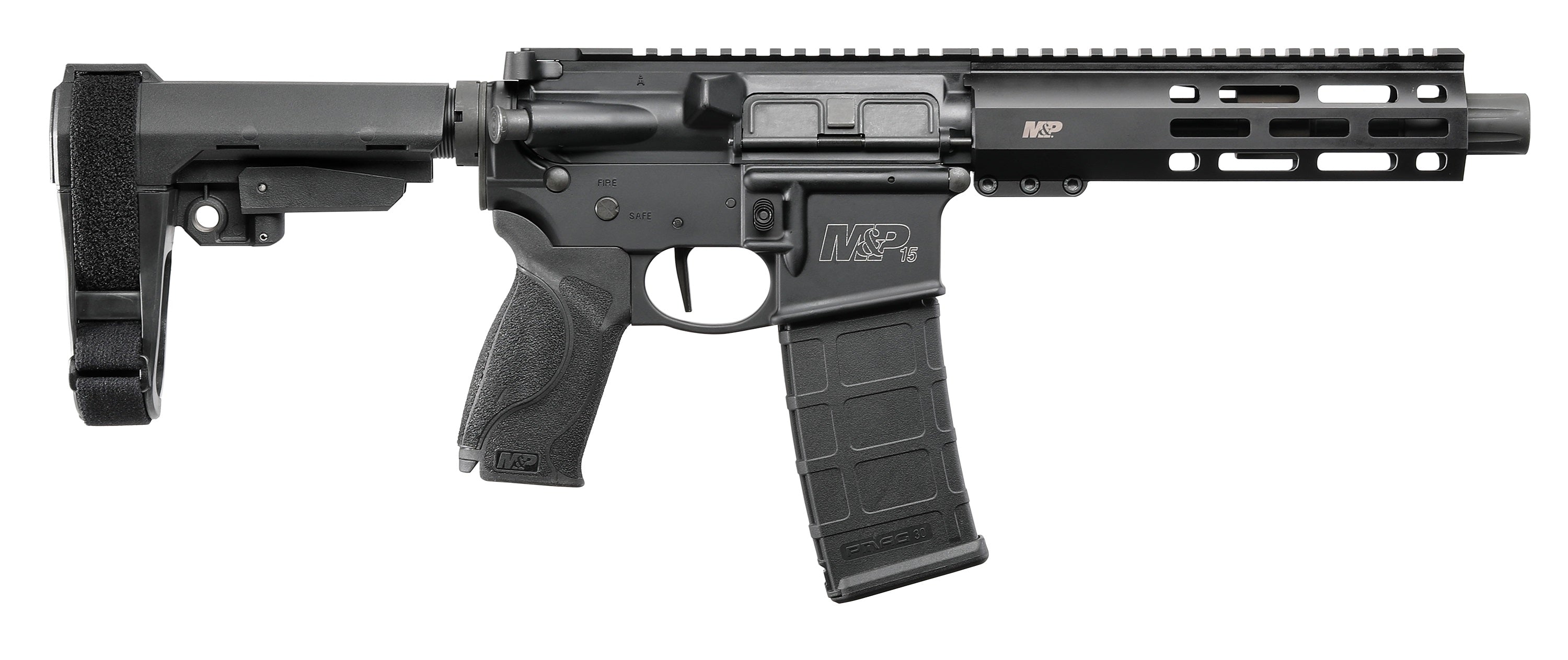 M&P15 Pistol M-LOK 5.56 NATO, 7.5" Barrel, 30-Round Capacity, Model 13320