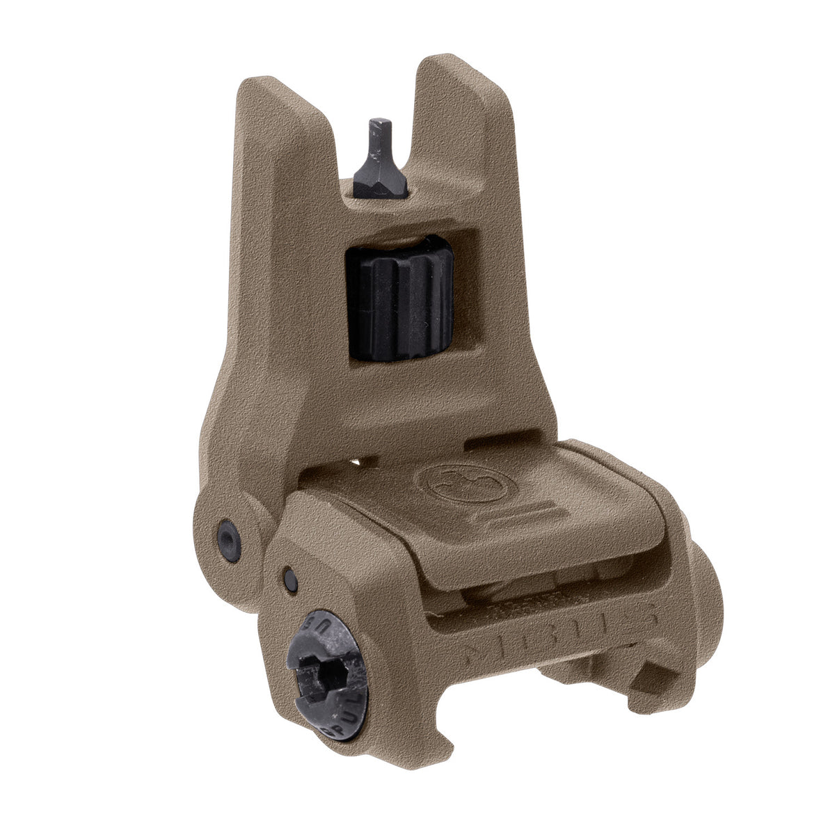 Magpul MBUS 3 Front Backup Sight FDE Polymer Push-Button AR-10/AR-15 MAG1166-FDE