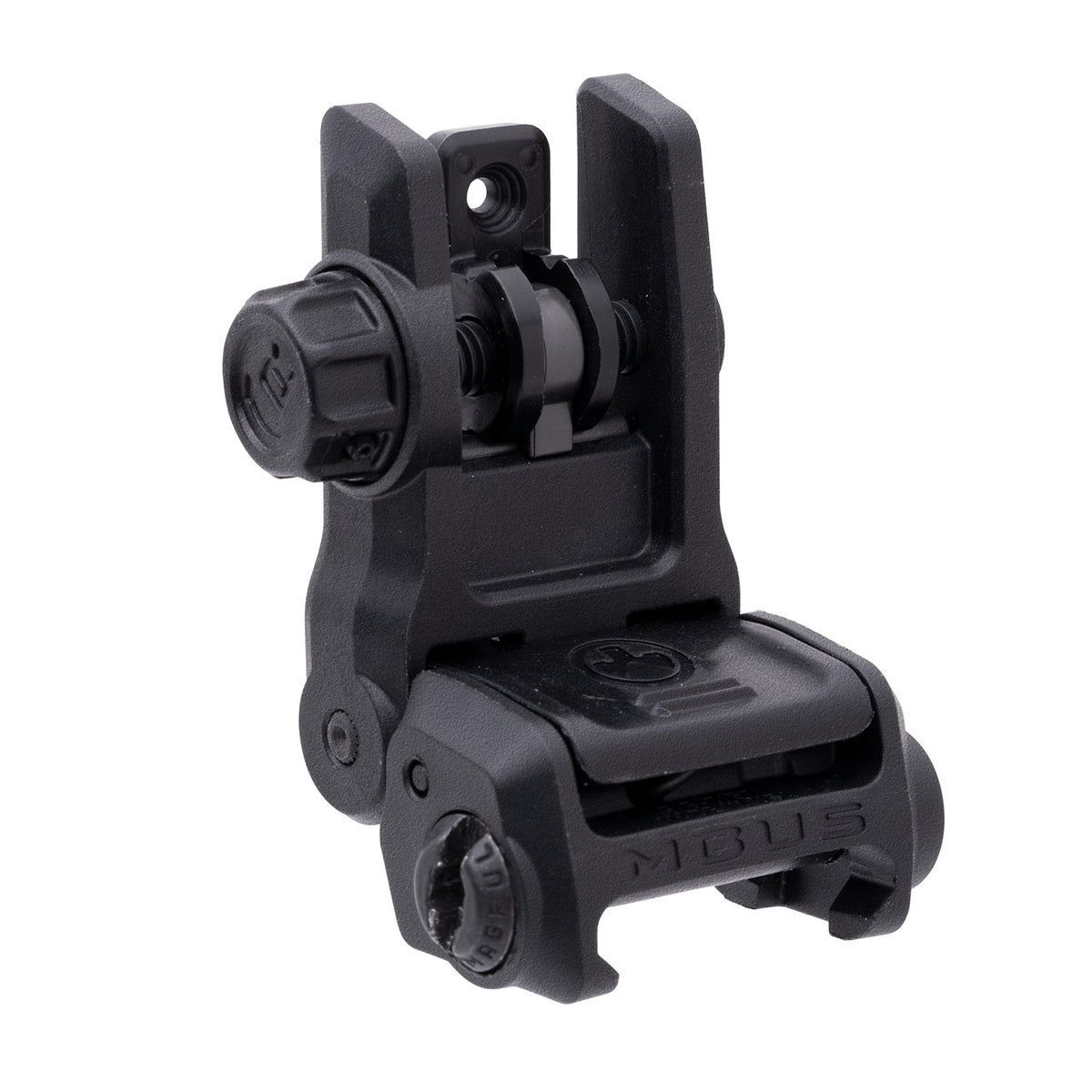 Magpul MBUS 3 Rear Backup Sight Black Polymer Windage Adjustable AR-10/AR-15 MAG1167-BLK