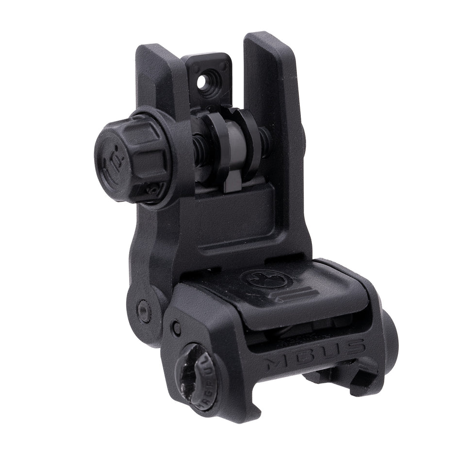 Magpul MBUS 3 Rear Backup Sight Black Polymer Windage Adjustable AR-10/AR-15 MAG1167-BLK