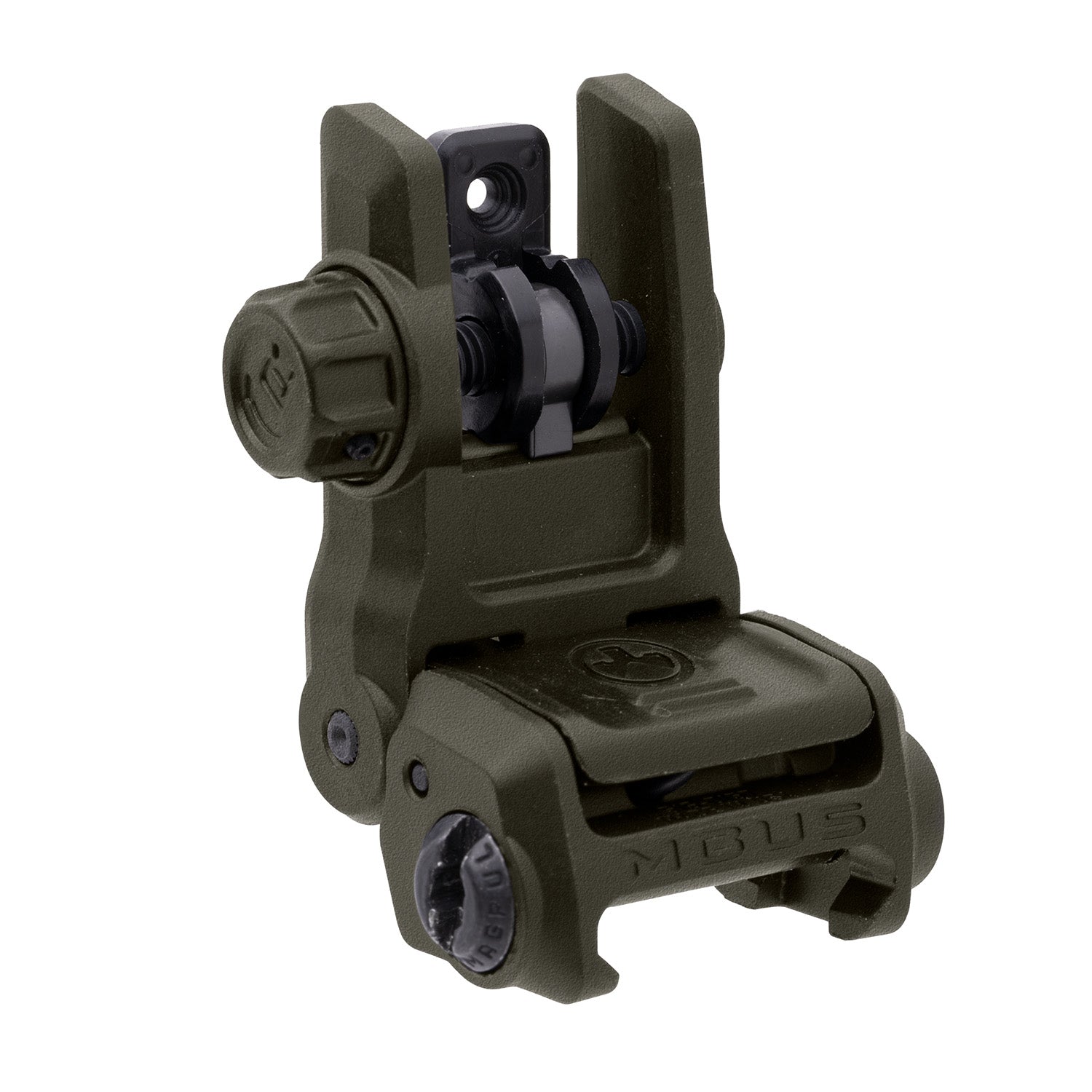 Magpul MBUS 3 Rear Backup Sight ODG Polymer Windage Adjustable AR-10/AR-15 MAG1167-ODG