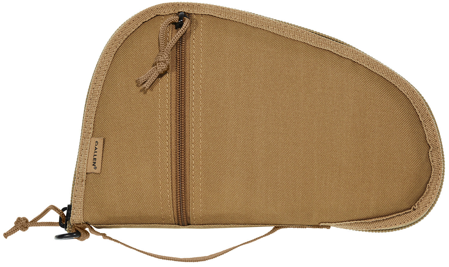 Allen 3613 Torrey 10.5x6.5" Handgun Case Coyote Tan with Lockable Zipper and Muzzle Pocket