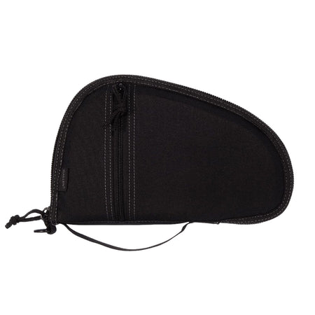 Allen Torrey Soft Pistol Case Black Polyester Small Accessory Pocket Lockable Zipper 10.5" x 6.5"