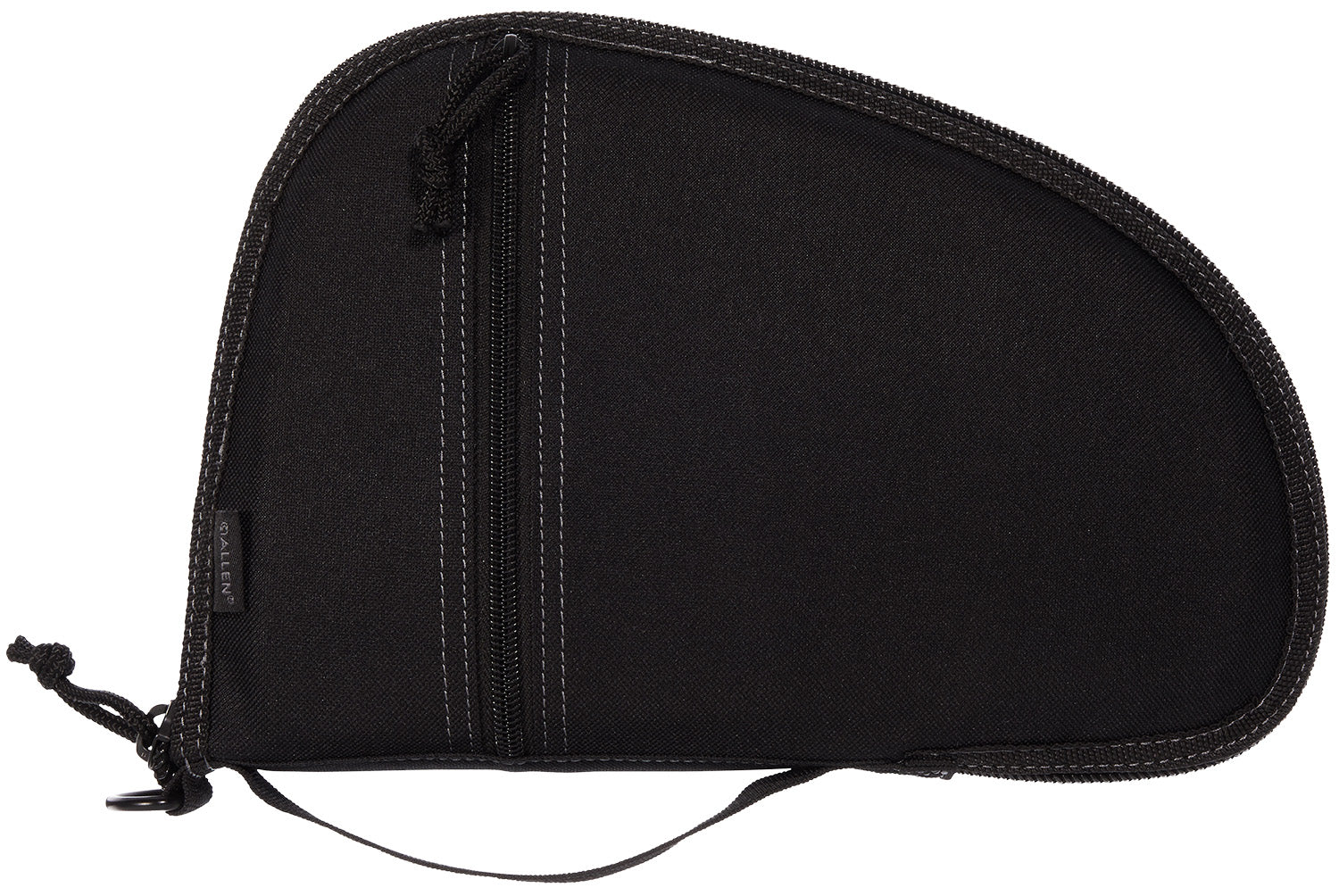 Allen Torrey Soft Pistol Case Black Polyester Lockable Zipper and Muzzle Pocket 11.5" x 7.75"