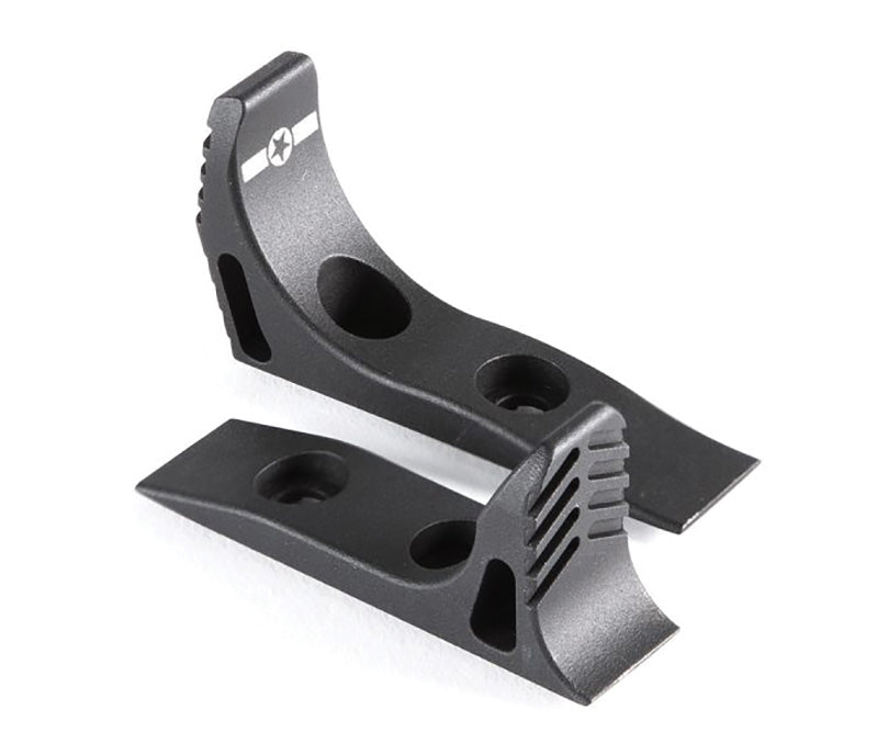Patriot Ordnance Factory M-LOK Compatible Handstop Kit Front and Rear Black