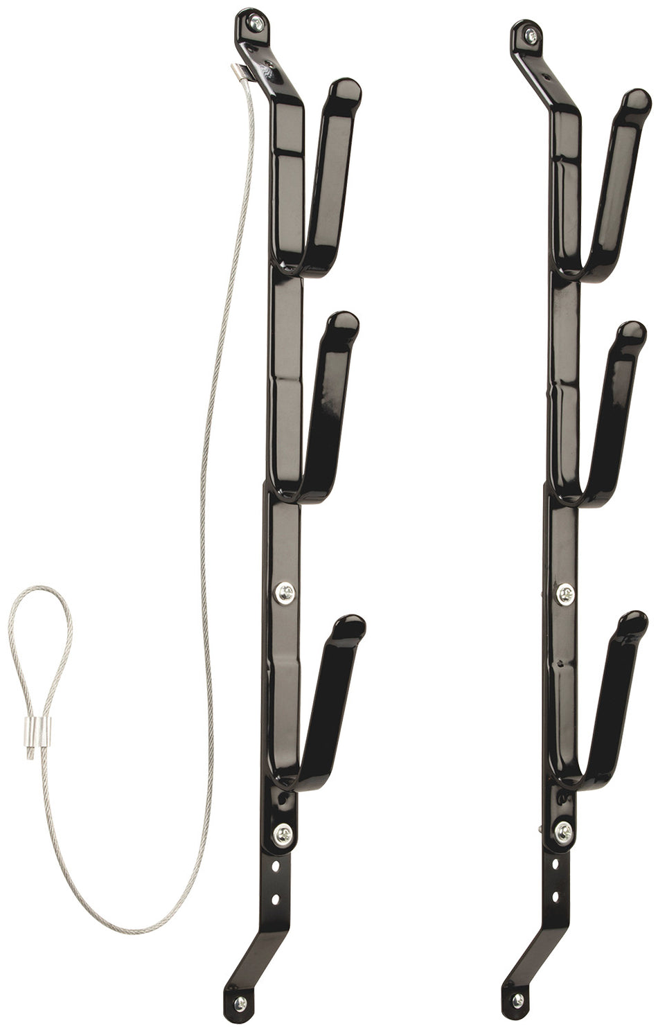 Allen 18520 Locking Steel 3-Gun Rack for Truck or Wall Mount