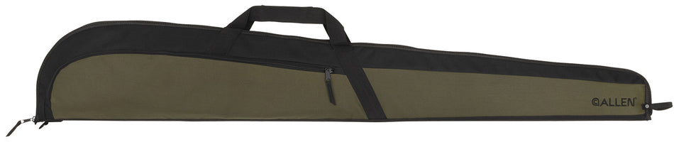 Allen Powell 52" Soft Shotgun Case Green Black 600D Polyester Thick Padding and Large Accessory Pocket